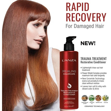 L'ANZA Healing ColorCare Trauma Treatment Restorative Conditioner 32 Fl Oz
