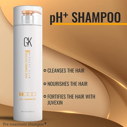 GK HAIR Global Keratin pH+ Pre-Treatment Clarifying Shampoo 1000ml/33.8 Fl Oz
