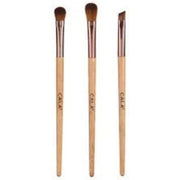 Trio of Natural Bamboo Eye Brushes