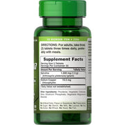 Puritan's Pride Spirulina 500mg - 100 Tablets