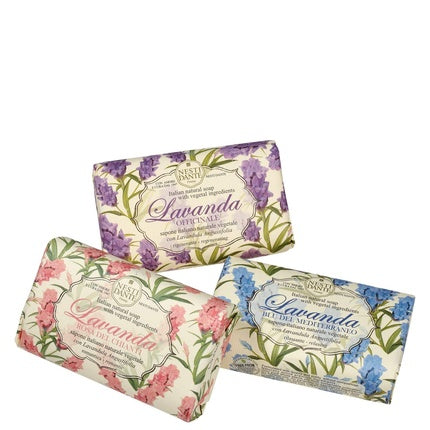 Nesti Dante Italian Natural Lavender Soap Set 150g x 3
