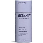 ATTITUDE Oceanly Face Cream Stick EWG Verified Plastic-free Plant and Mineral-Based Ingredients Vegan Skin Care Products PHYTO AGE Unscented 8.5 grams