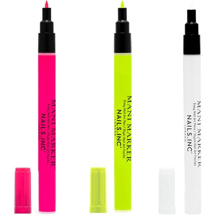 Nails.INC Neon Mani Marker Trio Pack of 3