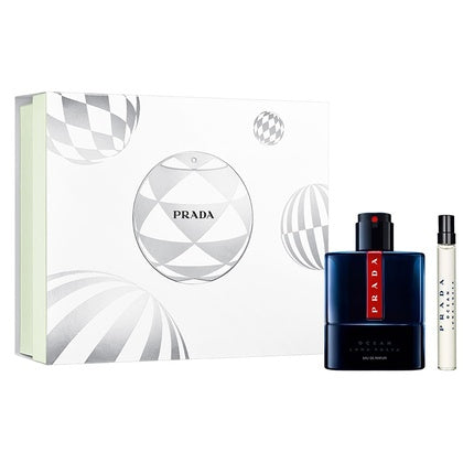 Prada Luna Rossa Ocean Eau De Parfum Spray 100ml And Eau De Parfum Spray 10ml Set