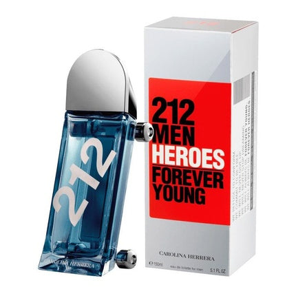 Carolina Herrera 212 Heroes Forever Young Men Eau De Toilette Spray 150ml