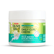 Olive Oil Max Moisture Super Nourishing Daily Curl Creme with Rice Water and Electrolytes 8.0 oz