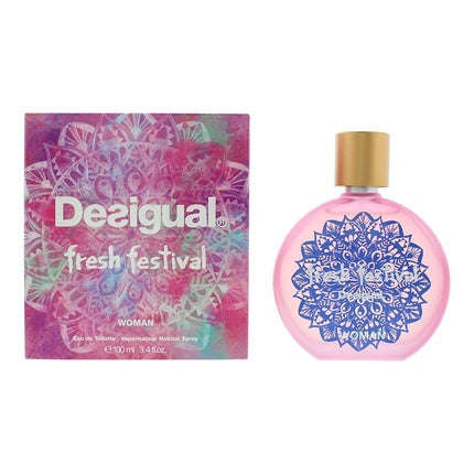 Desigual Fresh Festival Woman Eau De Toilette 100ml Spray