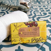 The English Soap Company Anniversary Wrapped Soap Bar Citrus Shea Butter Moisturising Soap 190g