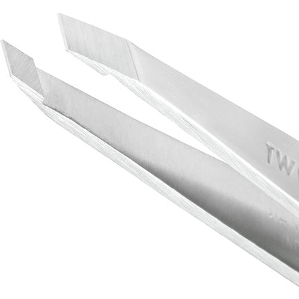 Tweezerman Platinum Silver Slant Tweezer