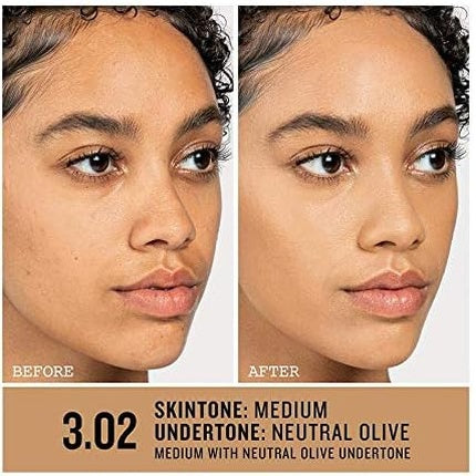 Smashbox Studio Skin 24 Hour Wear Hydrating Foundation 3.02 Medium with Neutral Olive