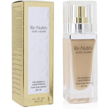 Estee Lauder Renutriv Radiance Liquid Makeup SPF 20 1C1 Cool Bone 30ml