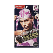 Red By Kiss Power Wave Military Satin Durag 360 Camo Pink