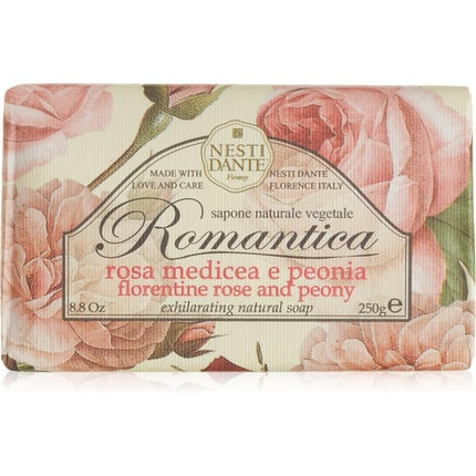 Nesti Dante Romantica Florentine Rose & Peony Soap 250g