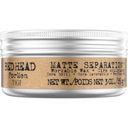 Bed Head for Men by TIGI Matte Separation Mens Hair Wax for Firm Hold 85g