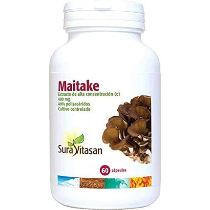 Ijsalut Maitake Cap 400mg Sura Vitasan 60 Capsules