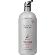 L'ANZA Healing ColorCare Silver Brightening Conditioner for Silver Gray White Blonde & Highlighted Hair 33.8 Fl Oz
