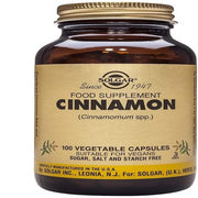 Solgar Cinnamon Vegetable Capsules - Pack Of 100
