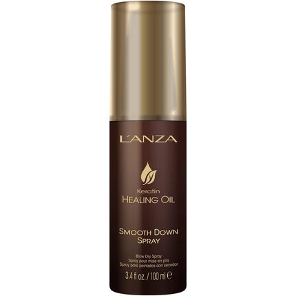 L'ANZA Keratin Healing Oil Smooth Down Blow Dry Hair Spray 3.4 Fl Oz