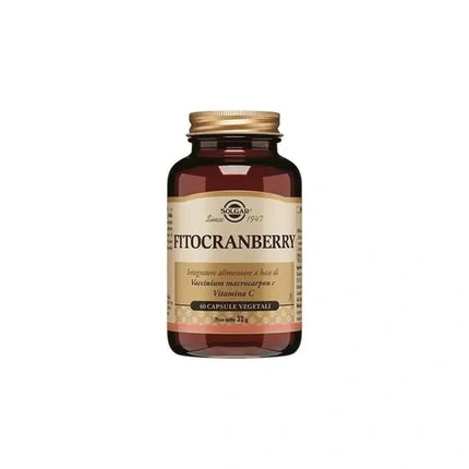 Solgar Fitocranberry 60 Vegetable Capsules - Dietary Supplement