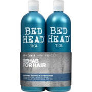Bed Head by TIGI Recovery Shampoo and Conditioner Set Professional Moisturizing Hair Repair Treatment 2x750ml
