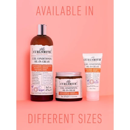 Curlsmith Curl Conditioning Oil In Cream Vegan Leave-In Conditioner for Curly Hair