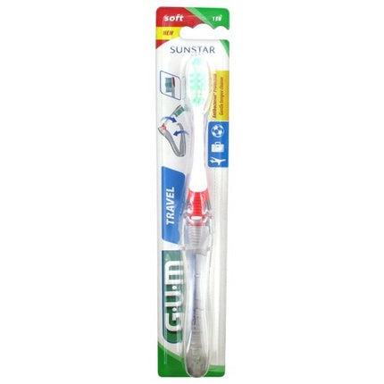 The Gum Travel Toothbrush for Adults with 4 Bristles