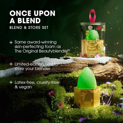 Beautyblender Once Upon a Blend Blend and Store Set 1 Makeup Sponge and 1 Nest