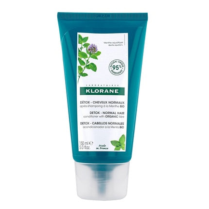 Klorane Detox Conditioner For Damaged Hair With Mint 150ml