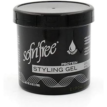 Sofn'free Protein Styling Gel 170g Black