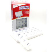 Acu-Life One Week Plus Today Pillbox White 128W Large