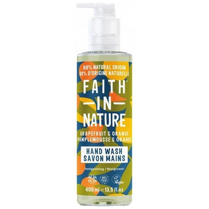 Faith In Nature Liquid Soap with Grapefruit and Orange 400ml