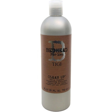 Bed Head For Men by Tigi Clean Up Men's Daily Shampoo for Normal Hair 750ml