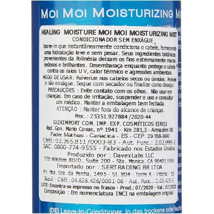 L'ANZA Healing Moisture Moi Moi Moisturizing Mist with Vitamin E 6.8 Fl Oz 250ml