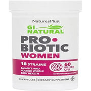 NaturesPlus GI Natural Probiotic Women Digestive & Immune Support with Cranberry 30 Capsules