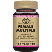 Solgar Female Multiple Multivitamin Mineral & Herbal Formula for Women 120 Tablets