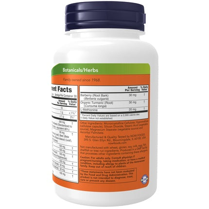 NOW Liver Refresh with Milk Thistle Extract and Herb-Enzyme Blend 90 Veg Capsules