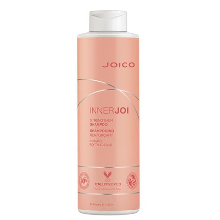 Joico InnerJoi Strengthen Shampoo for Damaged Color-Treated Hair Sulfate Paraben Free Vegan Formula 33.8 Fl Oz