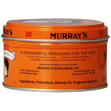 Murray's Superior Hairdressing Pomade for Strong Hold 85g