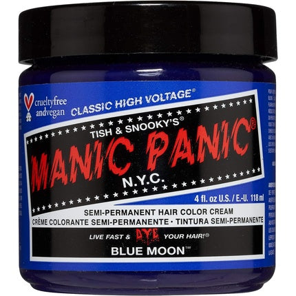 Manic Panic Blue Moon Hair Dye Classic High Voltage 118ml