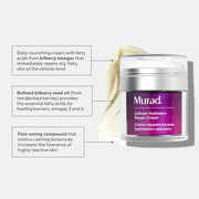 Murad Cellular Hydration Barrier Repair Cream Nourishing Face Moisturizer 1.7 Fl Oz