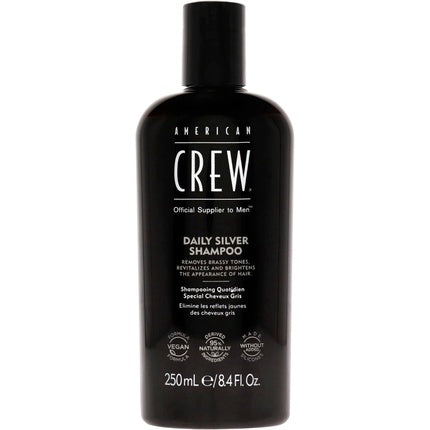 American Crew Daily Silver Shampoo For Men 8.45 oz