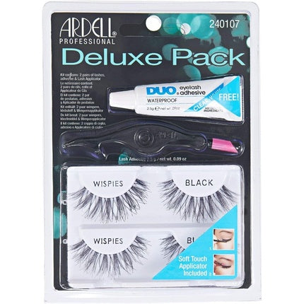 ARDELL Deluxe Pack Wispies Black False Eyelashes