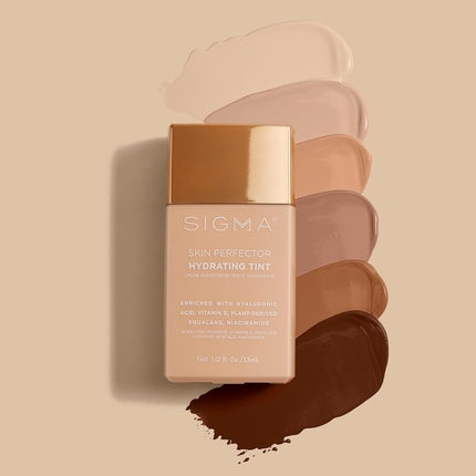 Sigma Beauty Skin Perfector Hydrating Skin Tint Foundation for Lightweight