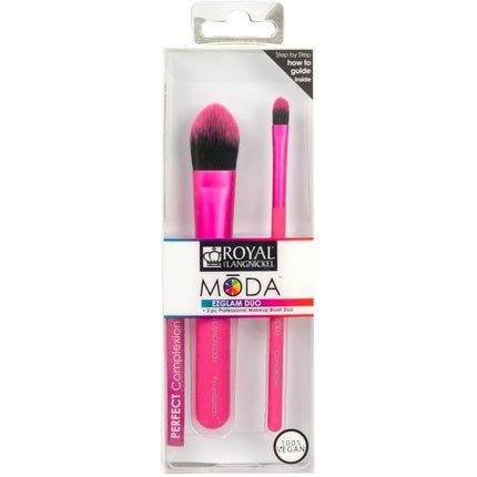 Moda Royal & Langnickel Travel Size Ezglam Duo Perfect Complexion 2pc Makeup