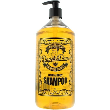 Dapper Dan Hair & Body Shampoo 1000ml