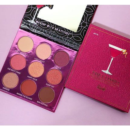 Rude Cocktail Party 9 Color Eyeshadow Palette - The Cosmo