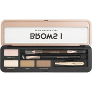 Profusion Cosmetics Eyebrow Pro Makeup Case Light Medium Multicolour