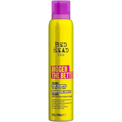 Tigi Bed Head Bigger The Better Foam Shampoo 200ml