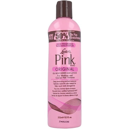 Luster's Pink Oil Moisturizer Hair Lotion Pink Protection 12 Oz