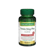 Nature's Bounty Tensio Mag Plus Magnesium And Vitamin B6 Supplement - 60 Tablets